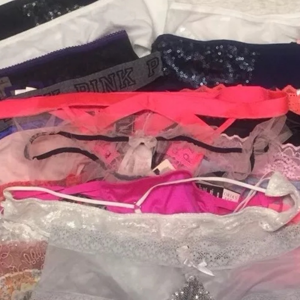 Victoria's Secret Panty 25 Pc Wholesale Resale - Picture 2 of 5